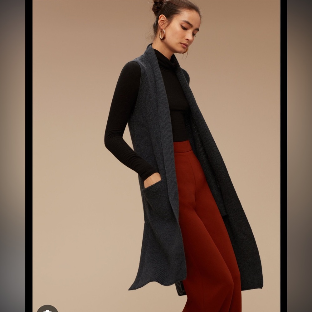 Wilfred Olivie Vest Cardigan